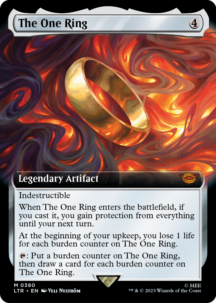The One Ring (Extended Art) (LTR-380) [The Lord of the Rings: Tales of Middle-earth]