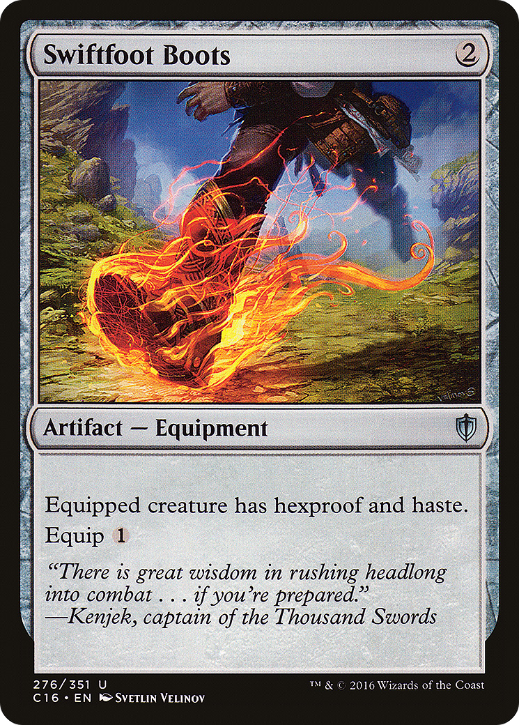 Swiftfoot Boots (C16-276) [Commander 2016]