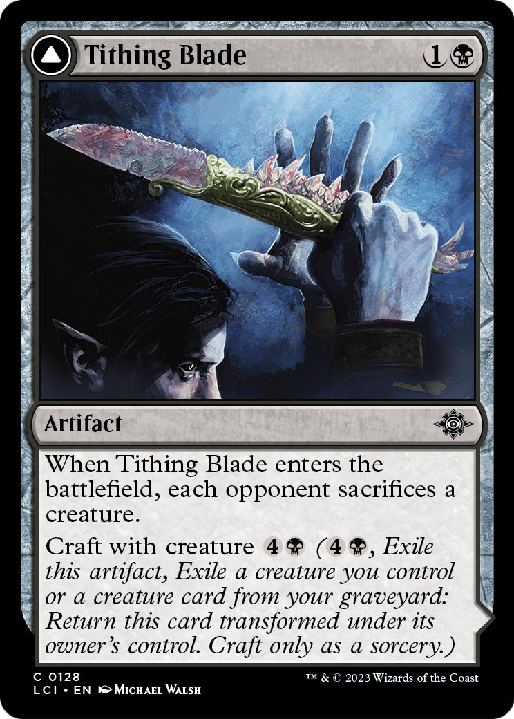 Tithing Blade (LCI-128) [The Lost Caverns of Ixalan]
