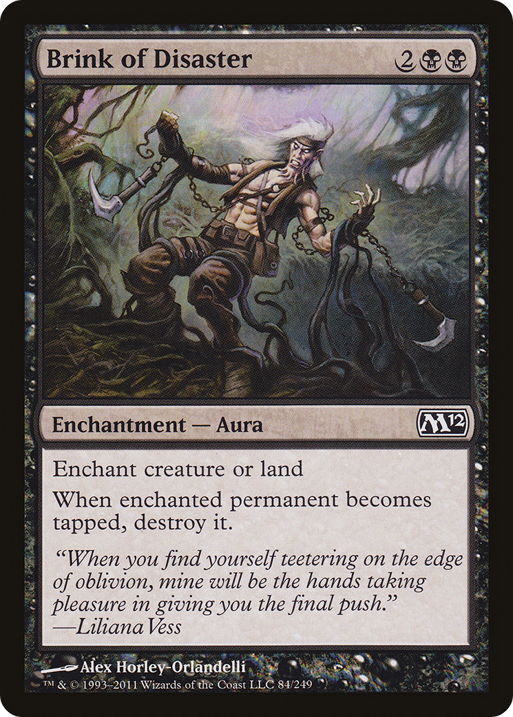 Brink of Disaster (M12-084) [Magic 2012] Foil