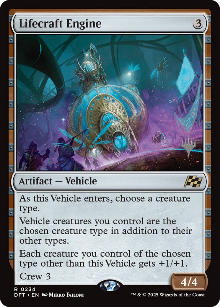 Lifecraft Engine (PPDFT-234) [Promo Pack: Aetherdrift] Foil
