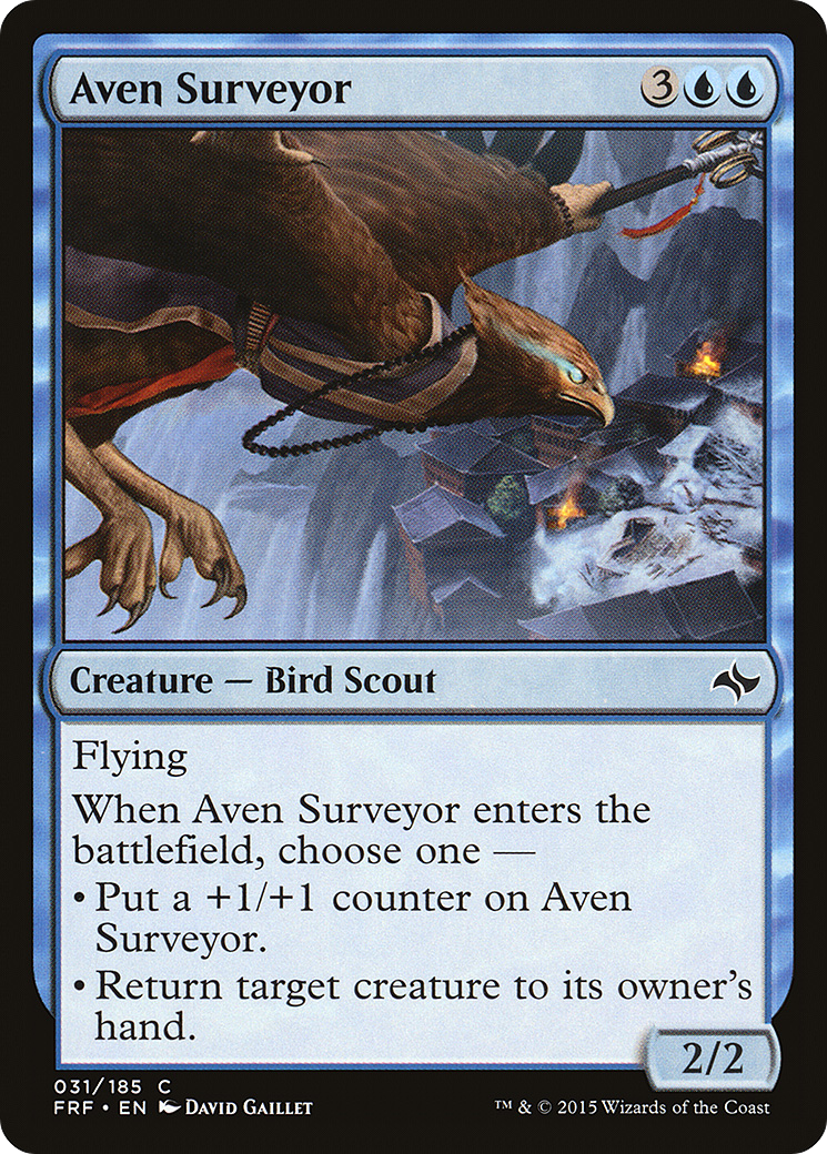 Aven Surveyor (FRF-031) [Fate Reforged] Foil
