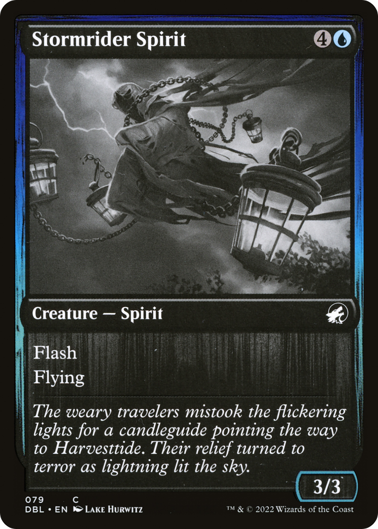Stormrider Spirit (DBL-079) [Innistrad: Double Feature] Foil