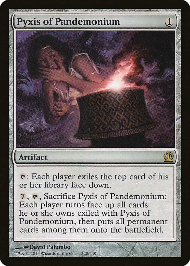 Pyxis of Pandemonium (THS-220) [Theros] Foil
