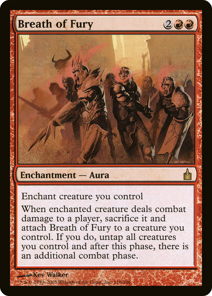 Breath of Fury (RAV-116) [Ravnica: City of Guilds]