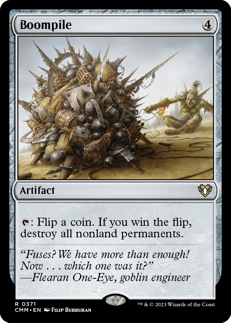 Boompile (CMM-371) [Commander Masters]