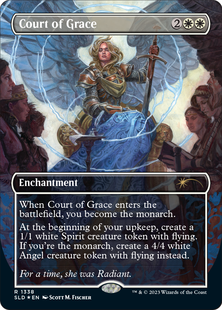 Court of Grace (SLD-1338) (Borderless) [Secret Lair Drop] Foil
