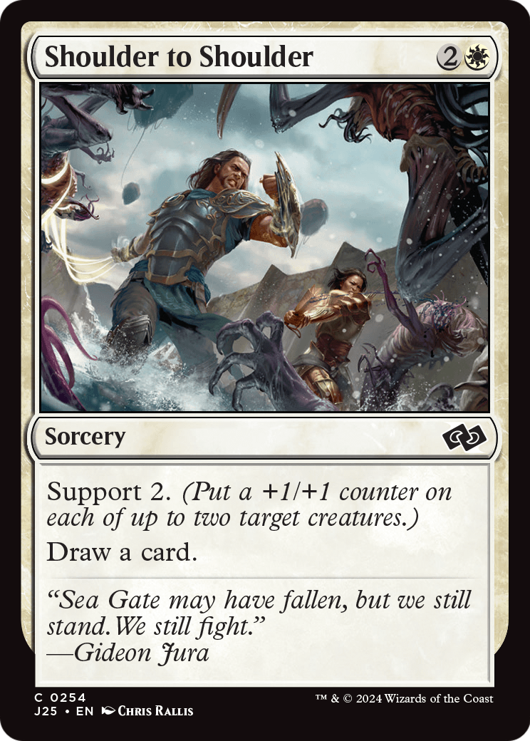 Shoulder to Shoulder (J25-254) [Foundations Jumpstart]