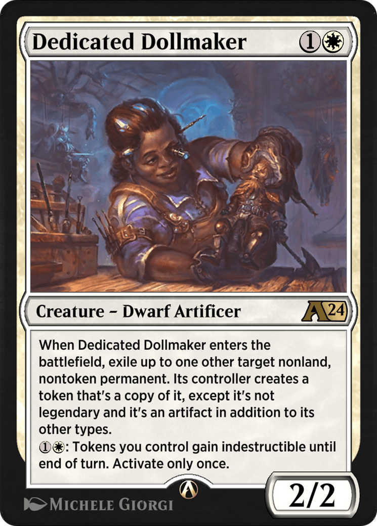 Dedicated Dollmaker (YWOE-002) [Alchemy: Wilds of Eldraine]