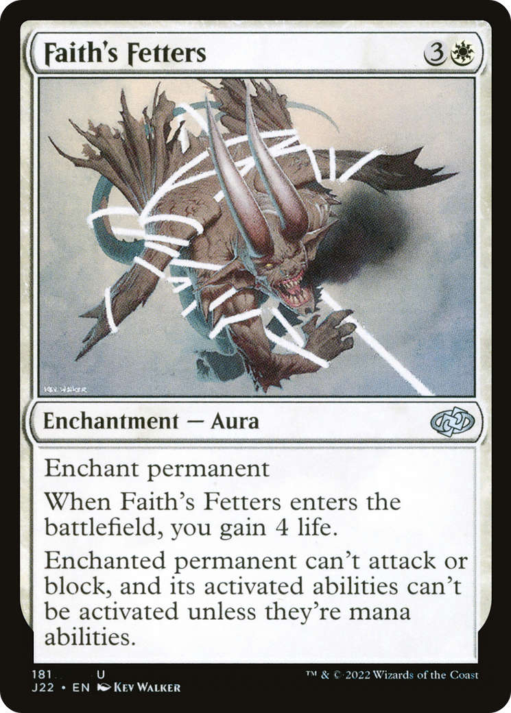 Faith's Fetters (J22-181) [Jumpstart 2022]