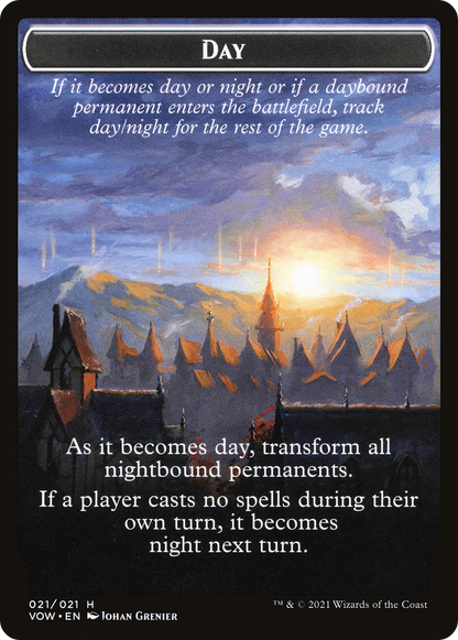 Day // Night (TVOW-021) [Innistrad: Crimson Vow Tokens]