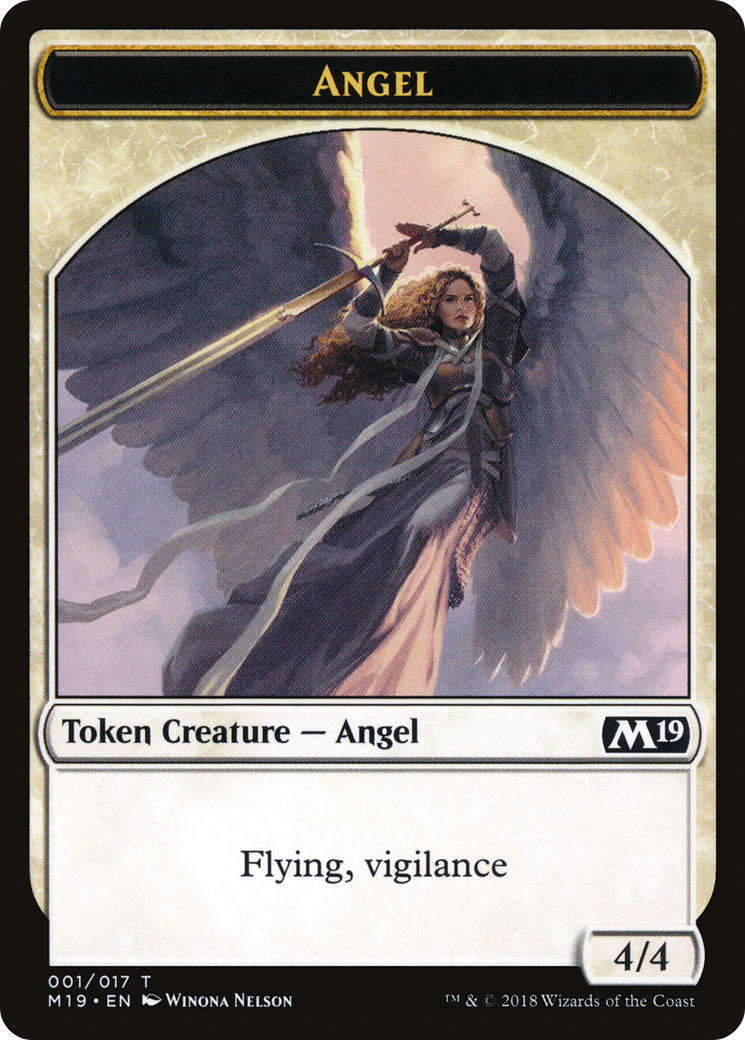 Angel Token (M19-001) [Core Set 2019 Tokens]