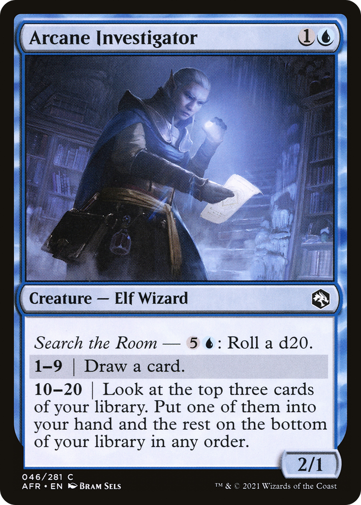 Arcane Investigator (AFR-046) [Adventures in the Forgotten Realms]