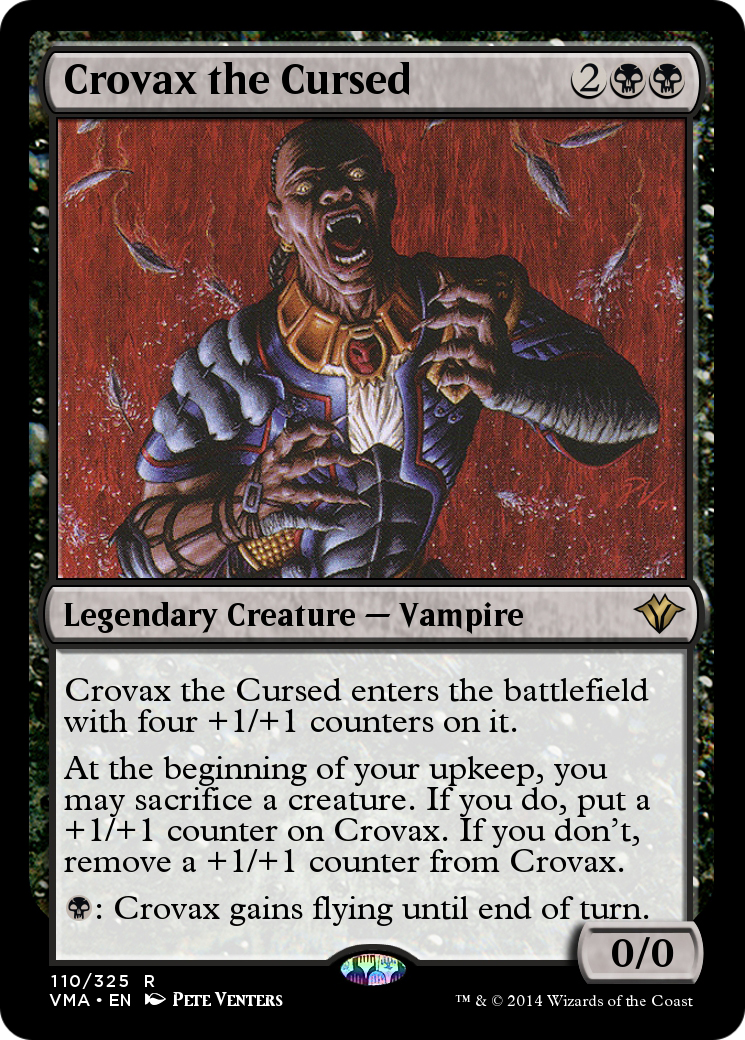 Crovax the Cursed (VMA-110) [Vintage Masters]