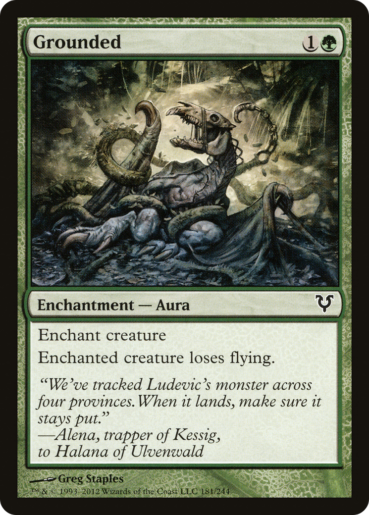 Grounded (AVR-181) [Avacyn Restored] Foil