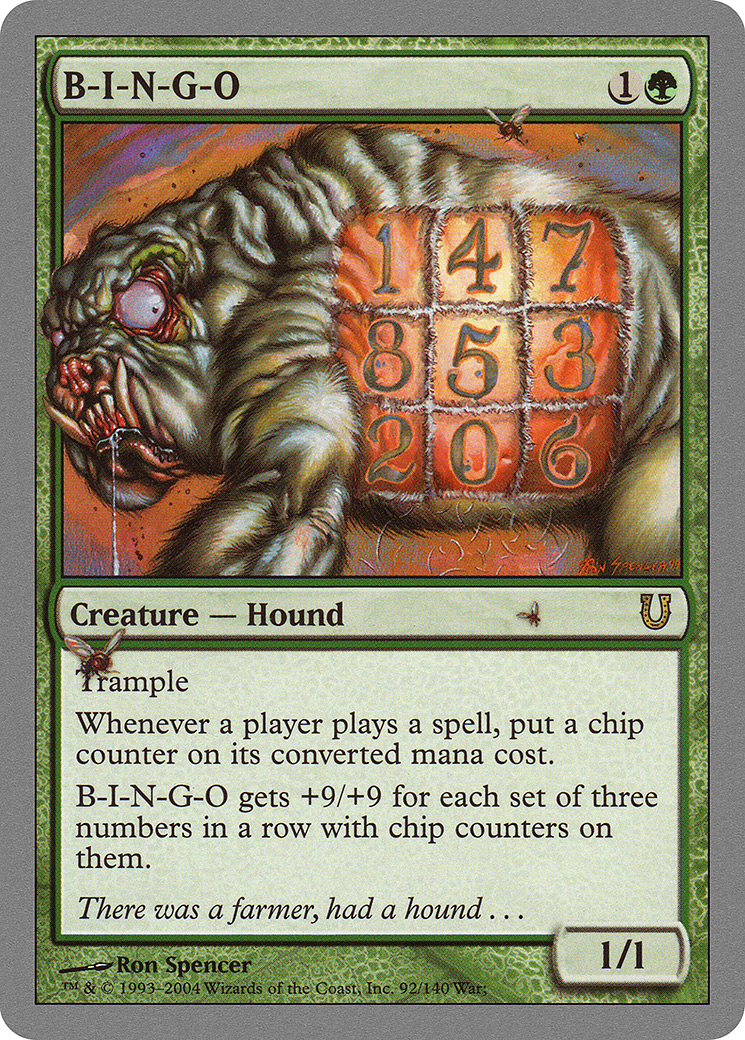 B-I-N-G-O (UNH-092) [Unhinged]