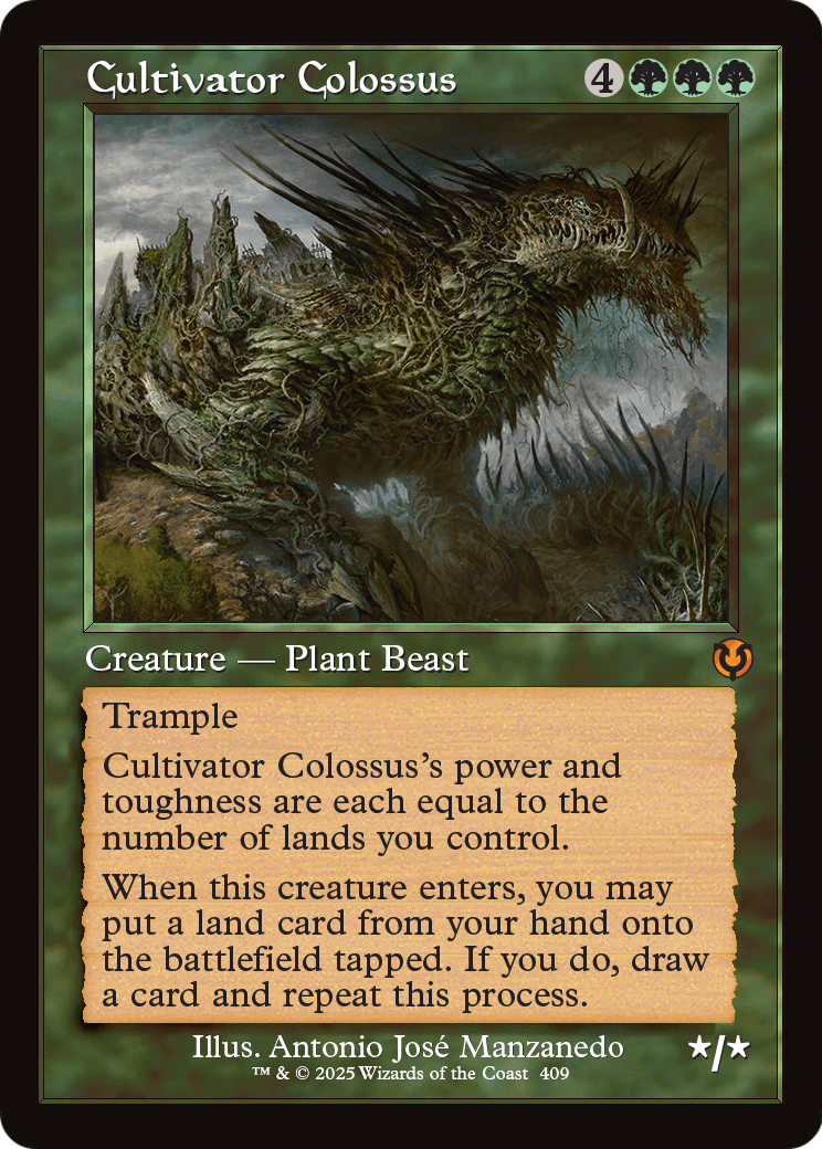 Cultivator Colossus (Retro Frame) (INR-409) [Innistrad Remastered] Foil