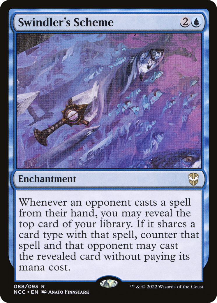 Swindler's Scheme (NCC-088) [New Capenna Commander] Foil