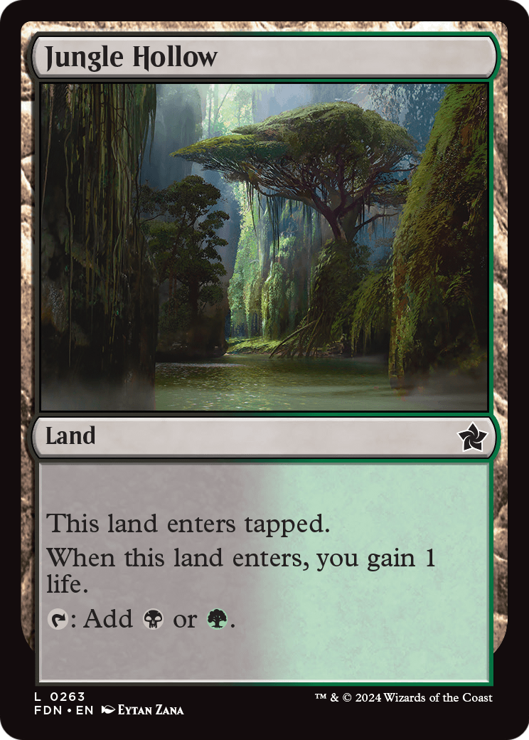 Jungle Hollow (FDN-263) [Foundations]