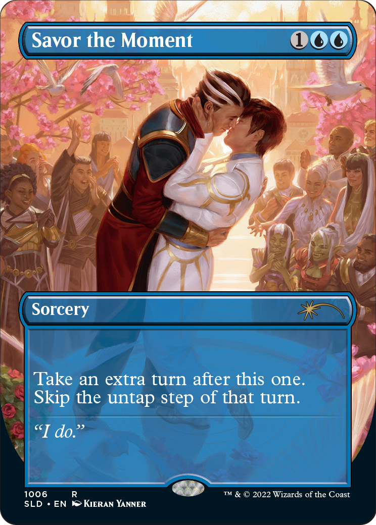 Savor the Moment (SLD-1006) (Borderless) [Secret Lair Drop] Foil