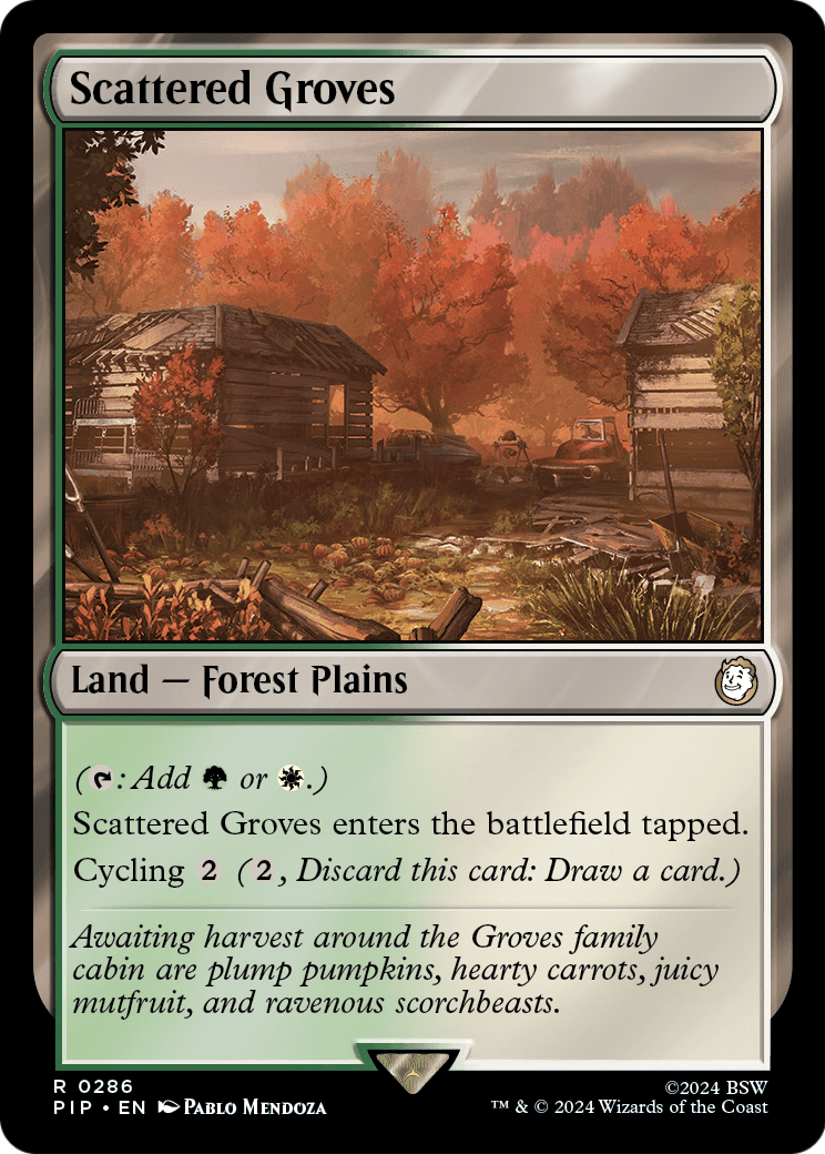 Scattered Groves (PIP-286) [Fallout] Foil