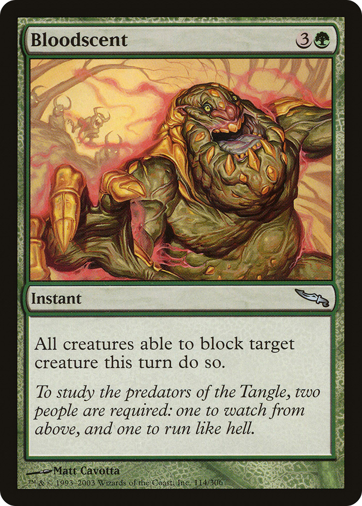 Bloodscent (MRD-114) [Mirrodin]