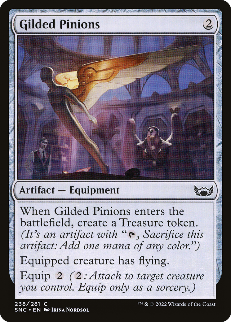 Gilded Pinions (SNC-238) [Streets of New Capenna] Foil