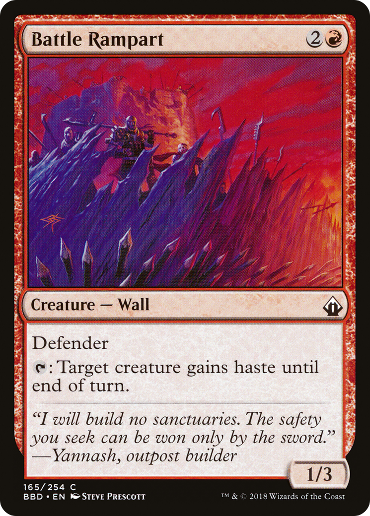Battle Rampart (BBD-165) [Battlebond]