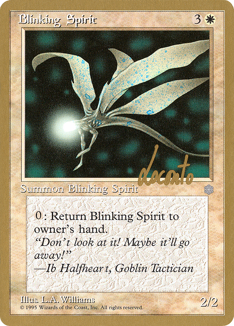 Blinking Spirit - 1996 Michael Loconto (ICE) [Pro Tour Collector Set]