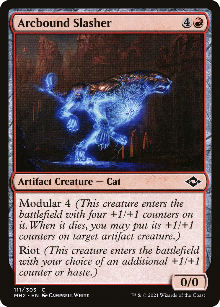 Arcbound Slasher (MH2-111) [Modern Horizons 2] Foil