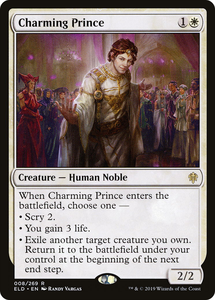 Charming Prince (ELD-008) [Throne of Eldraine] Foil