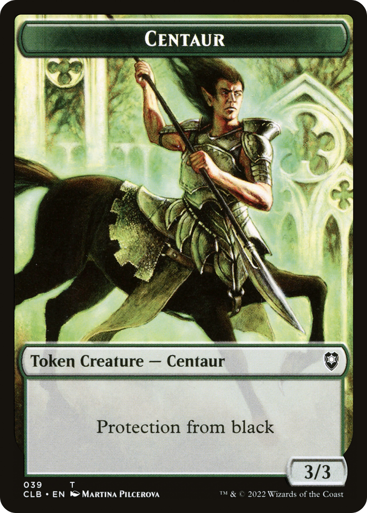 Centaur (TCLB-039) [Battle for Baldur's Gate Tokens]