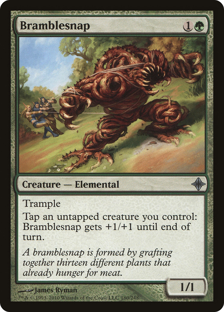Bramblesnap (ROE-180) [Rise of the Eldrazi] Foil