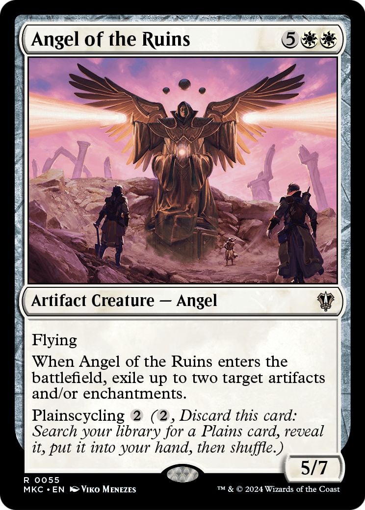 Angel of the Ruins (MKC-055) [Murders at Karlov Manor Commander]
