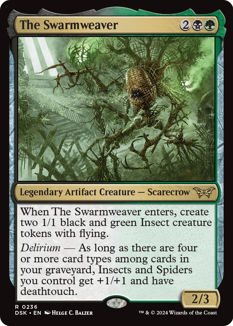 The Swarmweaver (DSK-236) [Duskmourn: House of Horror]