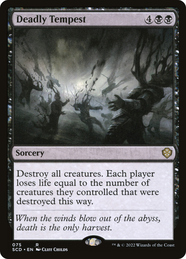 Deadly Tempest (SCD-075) [Starter Commander Decks]