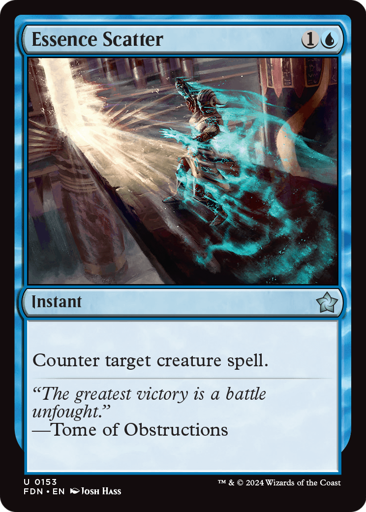 Essence Scatter (FDN-153) [Foundations] Foil