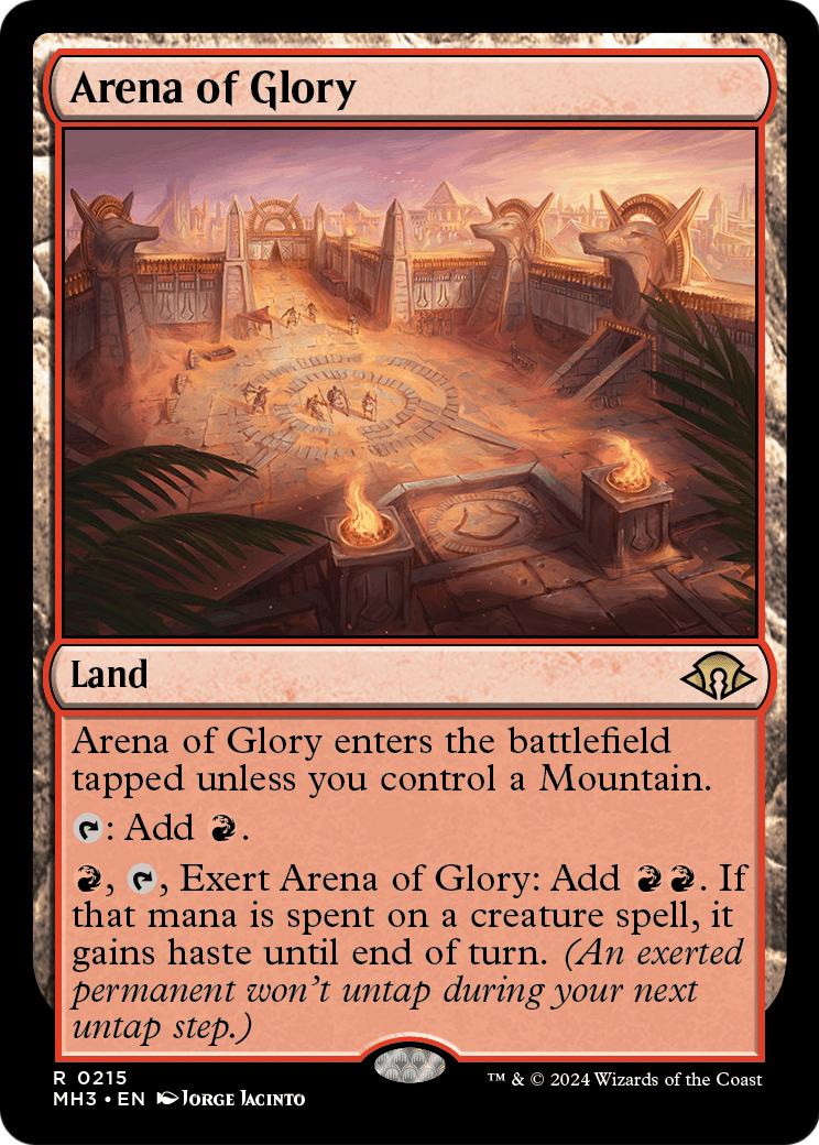 Arena of Glory (MH3-215) [Modern Horizons 3] Foil