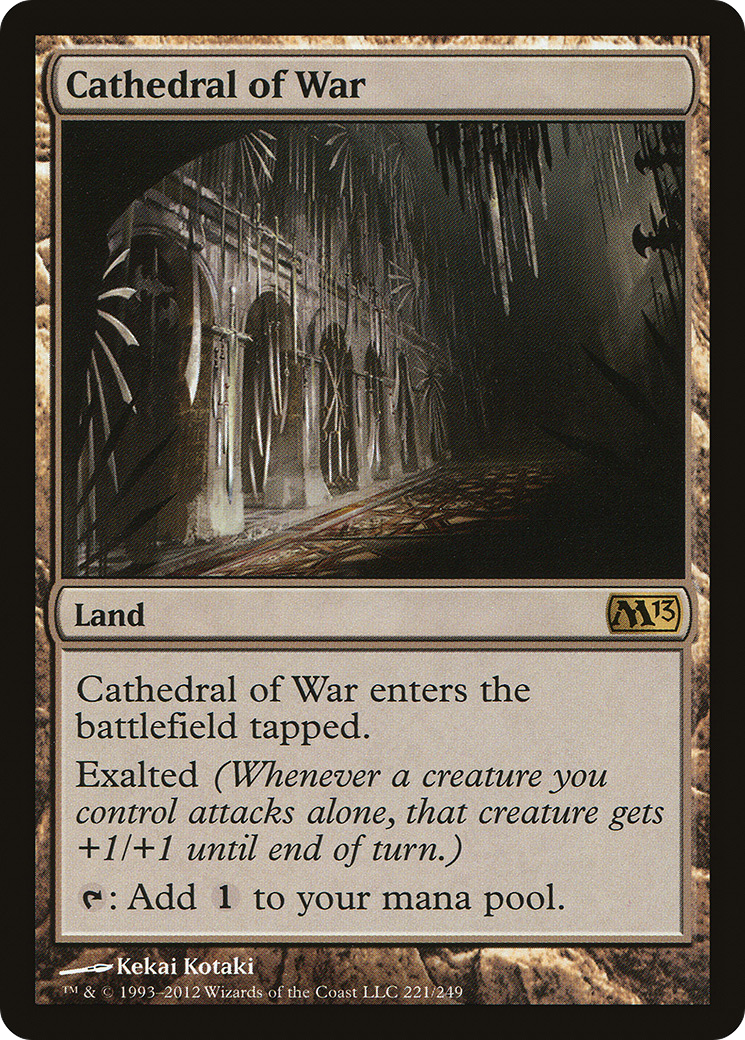 Cathedral of War (M13-221) [Magic 2013] Foil
