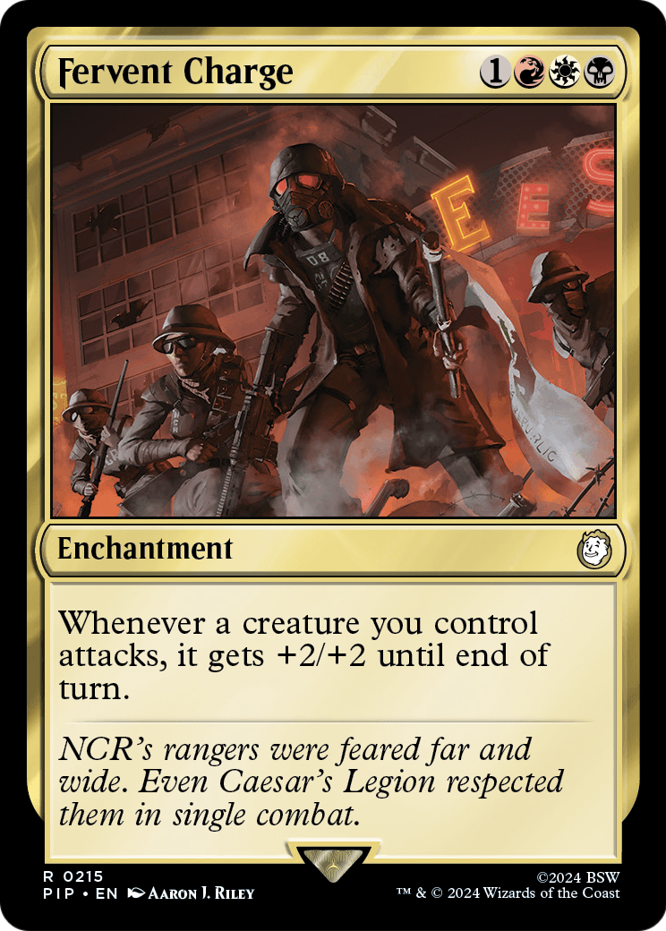 Fervent Charge (PIP-215) [Fallout] Foil