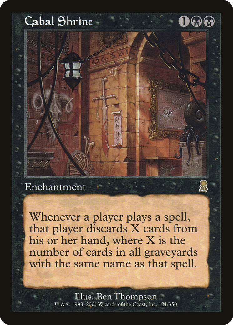 Cabal Shrine (ODY-121) [Odyssey] Foil