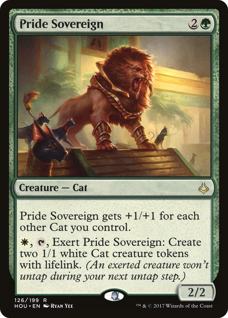 Pride Sovereign (HOU-126) [Hour of Devastation]