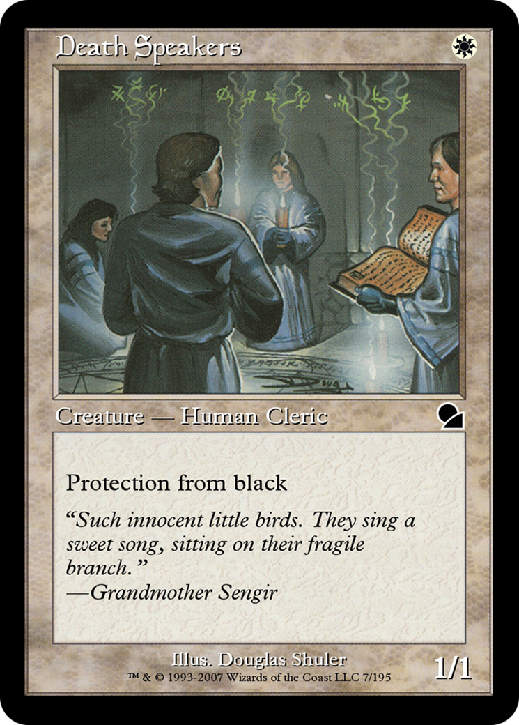 Death Speakers (ME1-007) [Masters Edition]
