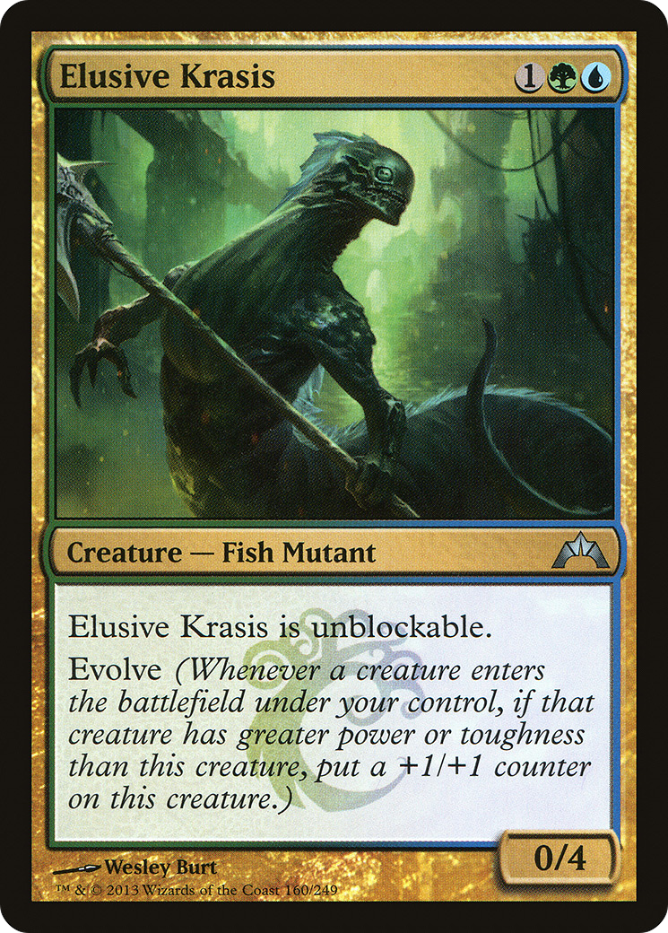 Elusive Krasis (GTC-160) [Gatecrash] Foil