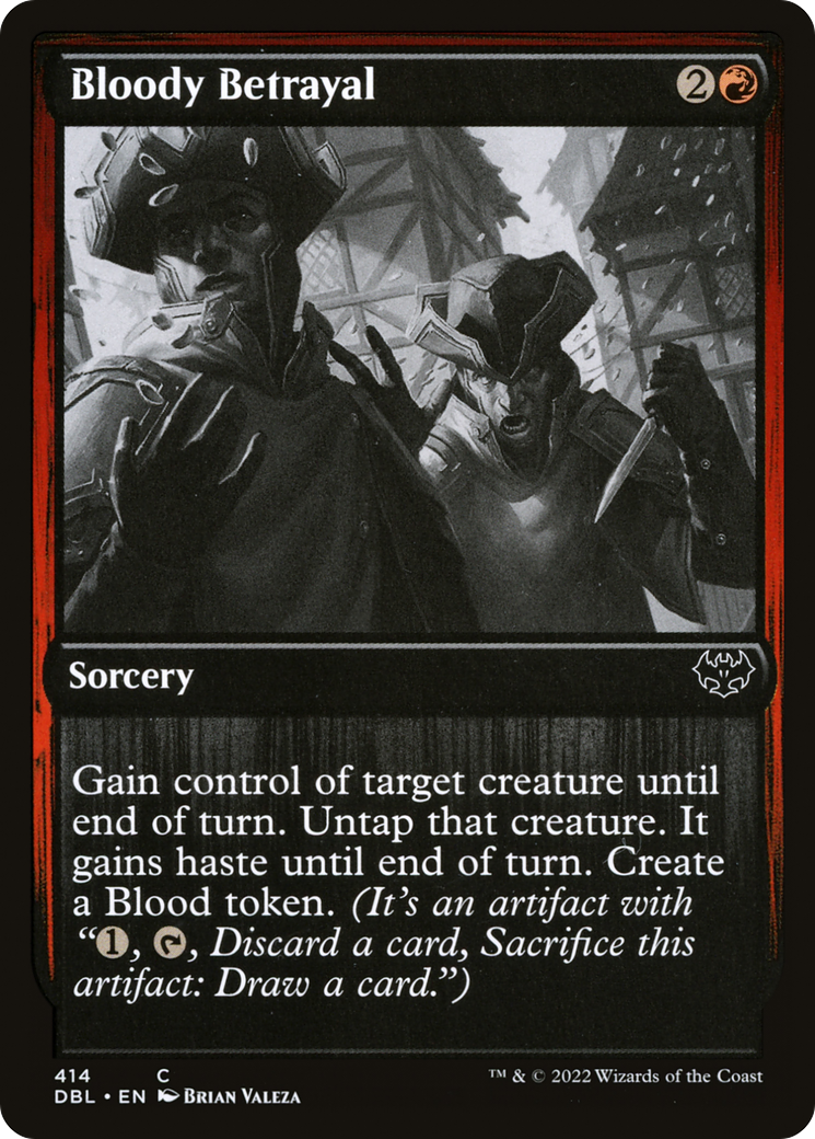 Bloody Betrayal (DBL-414) [Innistrad: Double Feature] Foil