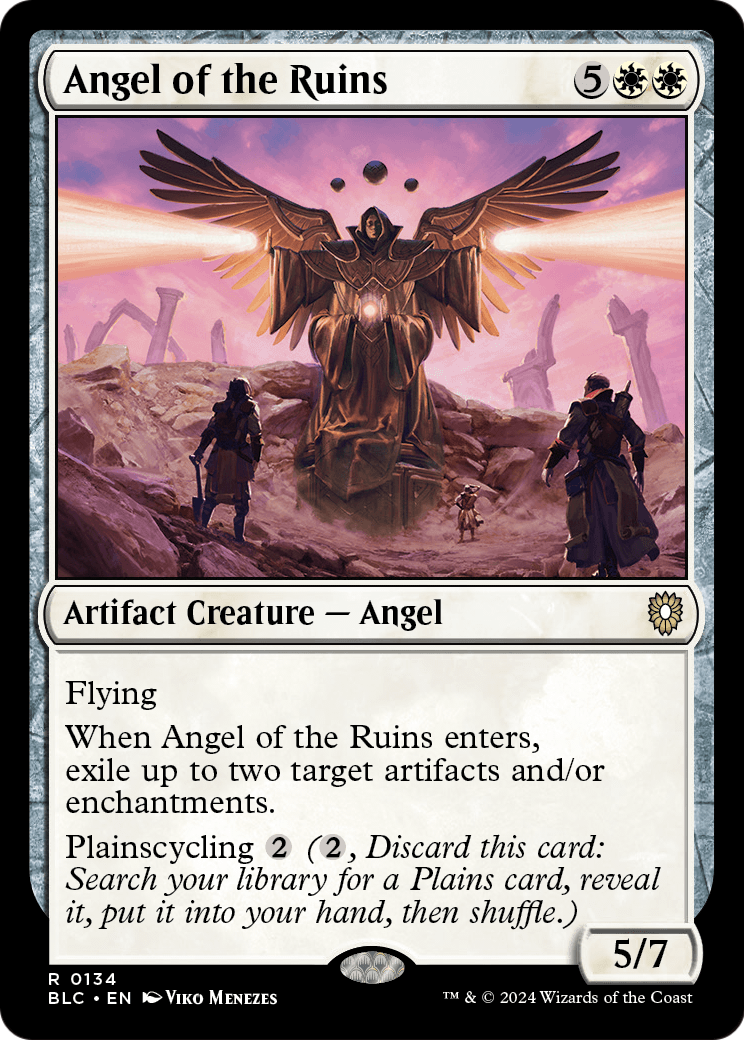 Angel of the Ruins (BLC-134) [Bloomburrow Commander]