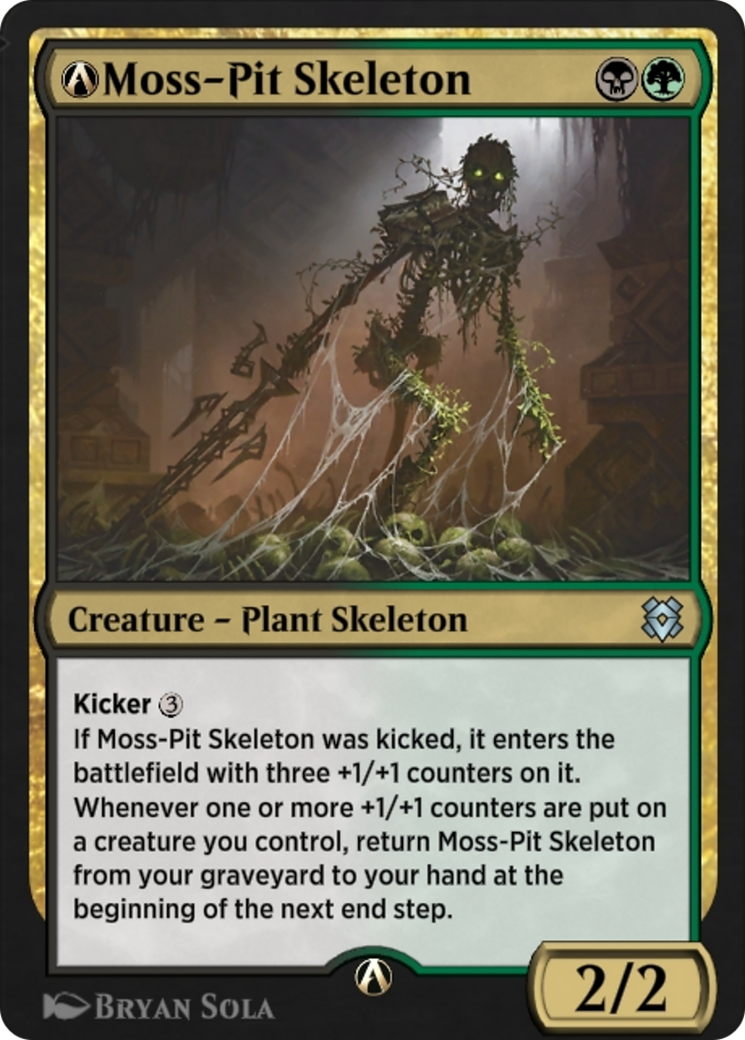 A-Moss-Pit Skeleton (ZNR-A-228) [Zendikar Rising]