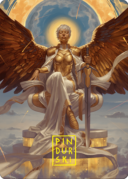 Herald of Eternal Dawn // Herald of Eternal Dawn (AFDN-027) (Borderless) [Foundations Art Series]