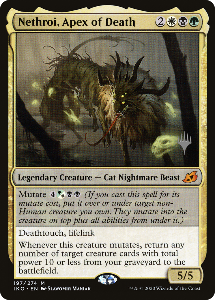 Nethroi, Apex of Death (PPIKO-197) [Promo Pack: Ikoria: Lair of Behemoths Promos] Foil