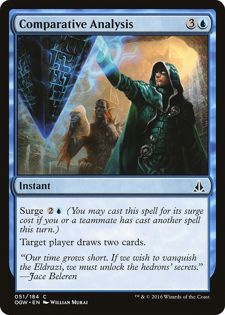 Comparative Analysis (OGW-051) [Oath of the Gatewatch]